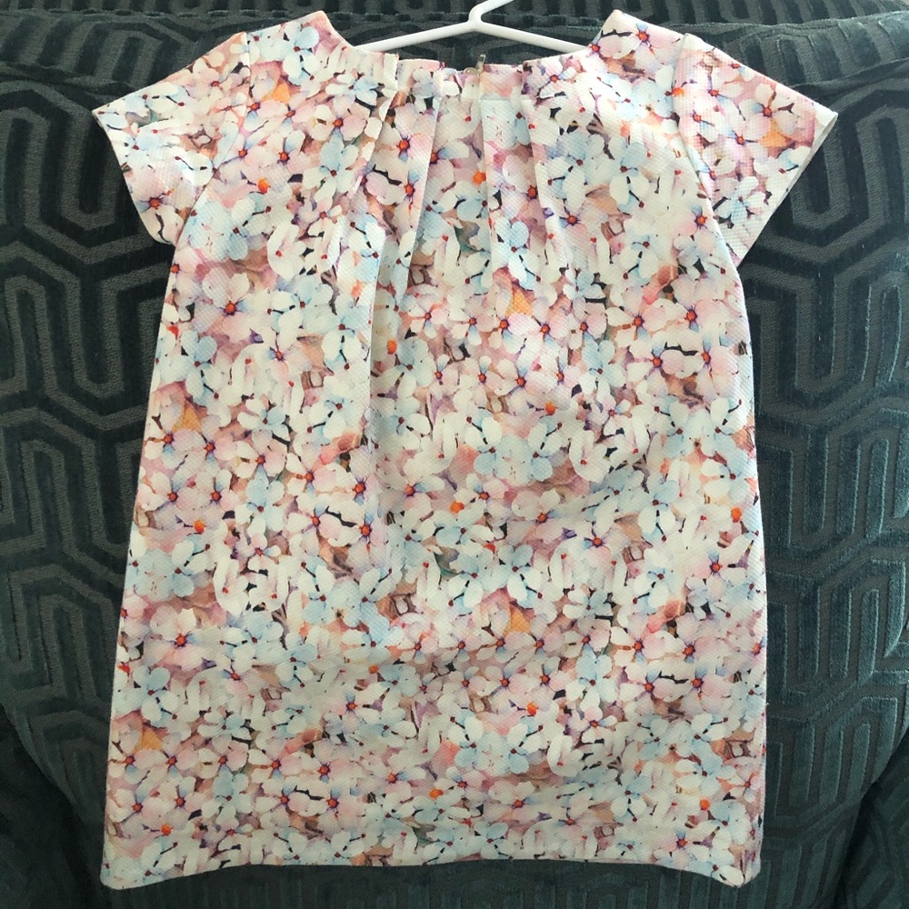 Zara Pastel Flowers Cotton Dress